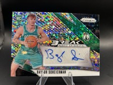 BAYLOR SCHEIERMAN RC AUTO - 2024-25 Panini Prizm Fast Break Rookie - Celtics