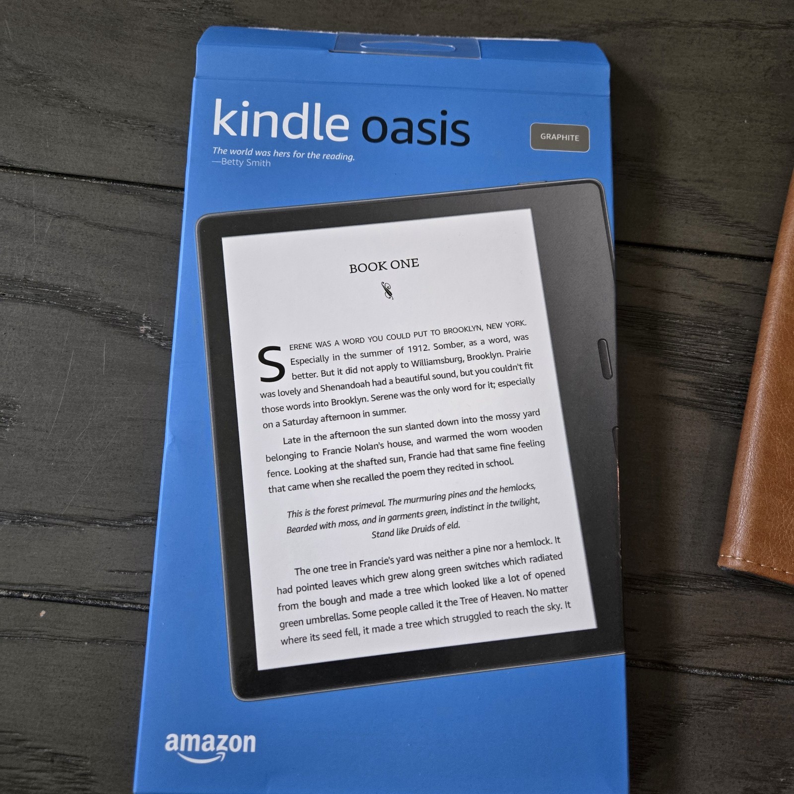 Amazon Kindle Oasis 8GB, eBook Reader - Graphite