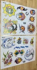 Tattoo Flash - Vintage J.D. Crowe - 38 Color Sheets