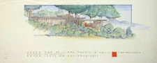 Kalil House Frank Lloyd Wright 1906 Architectural Drawing Art Print Archival