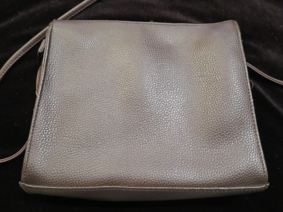 Bolso Bandolera Mujer Vintage Esprit Marrón Imitación Cuero Foto 3 de 4