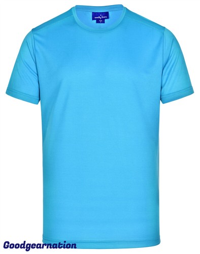 Men Active T SHIRT Cool Dry Tee UPF Deodorize Training Sport Gym Exercise Top - Picture 4 of 22