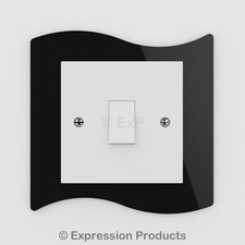 Light Switch / Plug Socket Back Plate Finger Surround Panel single / double003