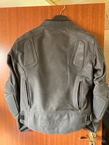 FLM-Leder-Motorradjacke Klassik Herrengröße 56, neu, ungetragen - Bild 4 von 6