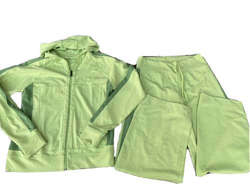 Patagonia Pantalones Chándal Con Capucha conjunto pequeño de mujer S Verde  | eBay