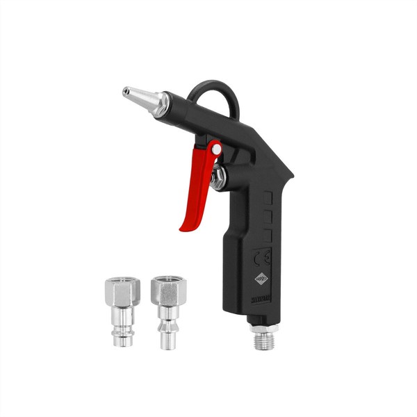 Airpress Druckluftpistole Kurz Ausblaspistole Reinigungspistole Luftpistole Alu-image