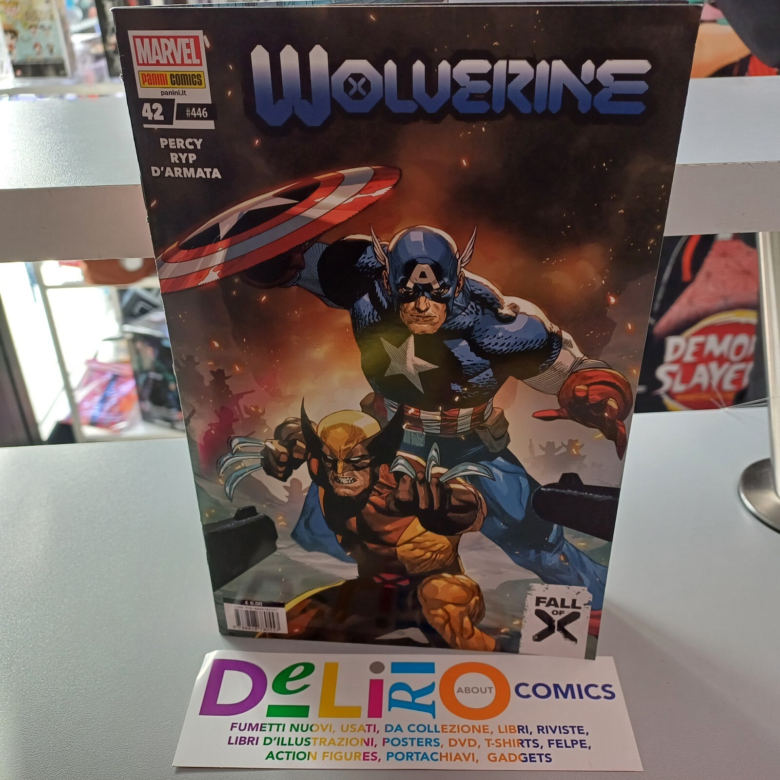 WOLVERINE N.446 WOLVERINE N.42 Ed.PANINI COMICS SCONTO 5%