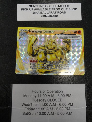 Pokemon Xy Evolution Machamp Break 60 108 Ebay