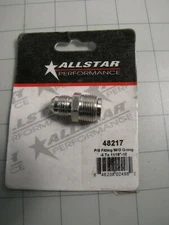 Allstar Performance 48217 Power Steering Fitting w/o O-Ring -6 to 11/16" -18 NEW