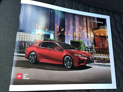 2020 TOYOTA CAMRY 42-page Original Sales Brochure
