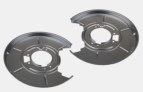 Spritzbleche Ankerbleche Deckbleche links + rechts BMW 3 E46 hinten Hinterachse