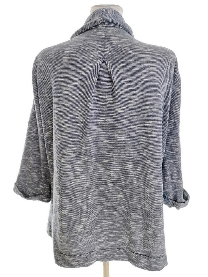 Fat face T. 16 (50) Azul Cárdigan largo abierto Algodón 100% Manga 3/4 Punto fi - Imagen 3 de 4