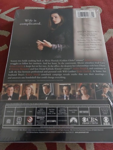 THE GOOD WIFE: THE SECOND SEASON NEW REGION 1 DVD - Foto 2 di 2