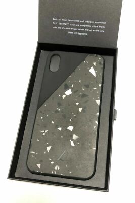 Native Union CLIC Terrazzo Luxus handgefertigte Hülle Cover für iPhone X/Xs/Max