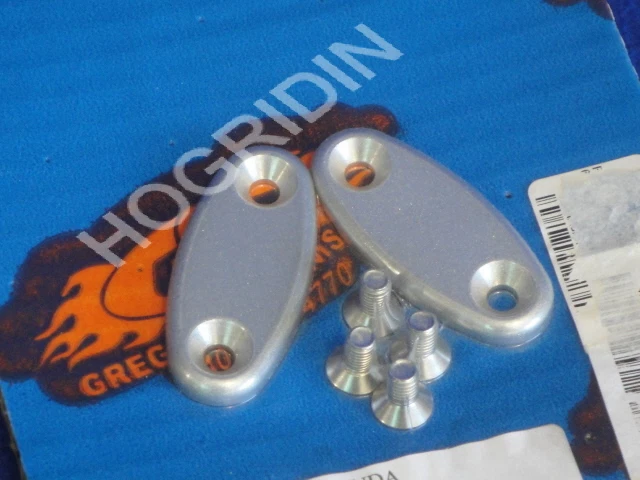 00 - 06 Greggs Customs Honda CBR1000RR flushmount mirror fairing plugs blockoffs - Image 2 of 4
