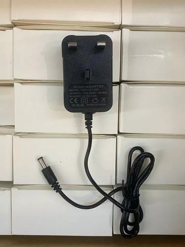 12 V 1 A AC/DC PSU Netzteil Adapter Ladegerät für CCTV Kamera LED Streifen UK Stecker - Bild 9 von 9