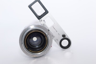 Leica M3 Summicron-DR 50mm f2 lens. Close Up Eyes with Case. UVa