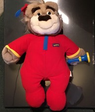 Vtg 1997 Bedtime Bubba Tyco Industries Plush Red Pjs Talks Light Works Tested