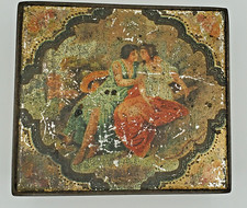 Vintage well made renaissance Biscuit Cookie Candy Tin, Macfarlane Lang