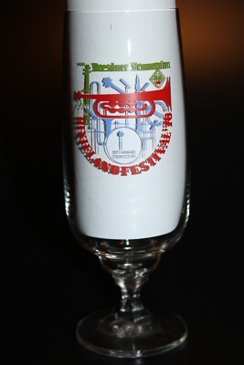 Bier Sammel Glas Tulpe Dixieland Festival Dresden 1976 Stimme der DDR