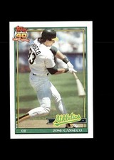 1991 Topps - #700 Jose Canseco
