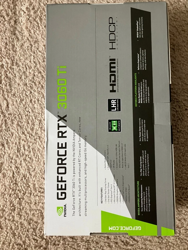 PNY GeForce RTX 3060 Ti  LHR GDDR6 - Image 4 of 4