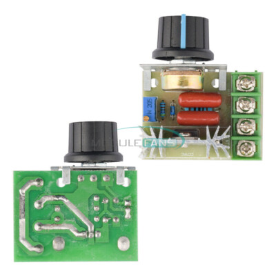 220V 2000W Speed Controller SCR Voltage Regulator Dimming Dimmers Thermostat