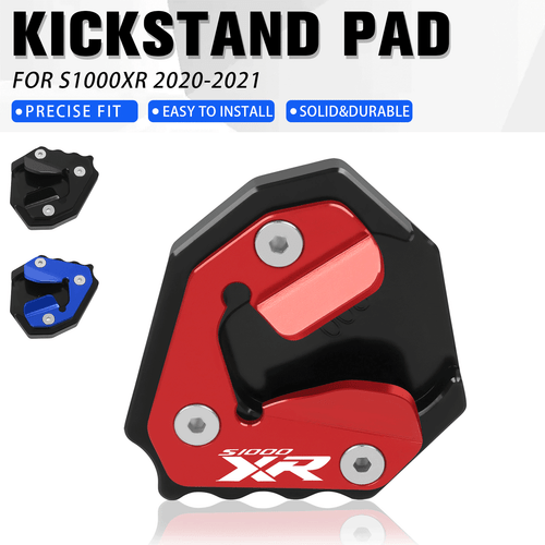 CNC Kickstand Extension Foot Side Stand Enlarger For BMW S1000XR 2020-2023 2021 - Afbeelding 1 van 9
