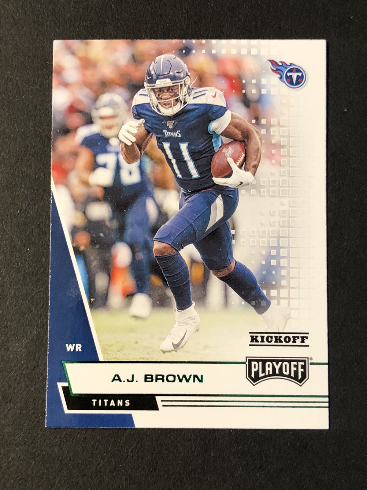 2020 Panini Playoff Green Kickoff Parallel AJ Brown #69