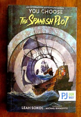 THE SPANISH PLOT YOU CHOOSE  2019 NEW SC Sokol Interactive 100 Story Paths Illus