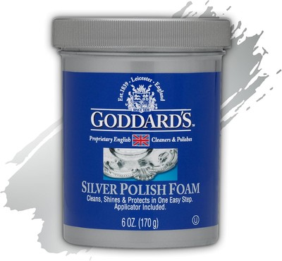 Goddard S Silver Polish Foam, Silver Jewelry Cleaner for Antiques, Accessories, 
