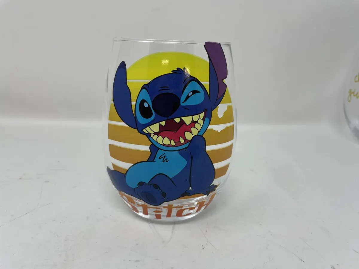 Disney Stitch Teardrop 20 Oz. Stemless Wine Glass