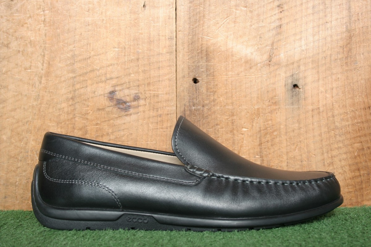 ECCO Classic Moc 2.0 Leather Slip On Loafers Men\'s Size 42 US 8-8.5 New! Men main image 3
