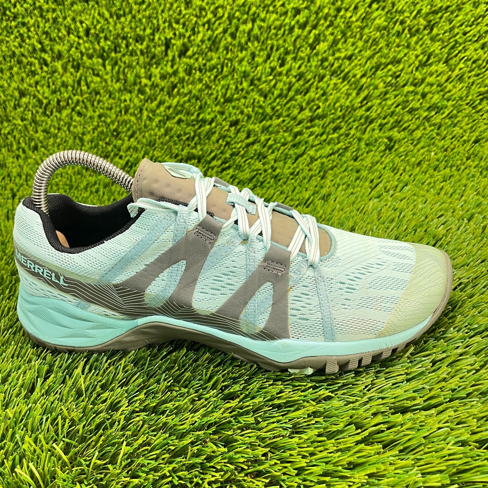 Scarpe da ginnastica Merrell Siren Hex Q2 donna taglia 9 5 blu grigio corsa escursionismo