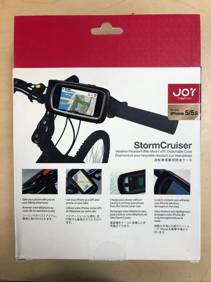 The Joy Factory StormCruiser Bike Mount w/ Detachable Case for iPhone 5/5s - Image 4 of 4
