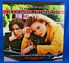 Excess Baggage - LASERDISC - Alicia Silverstone - Benicio Del Toro 1997 