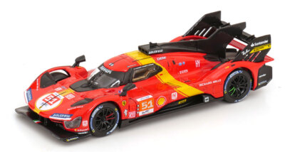 1:43 Bburago Ferrari 499P  Winner 24h Le Mans 2023