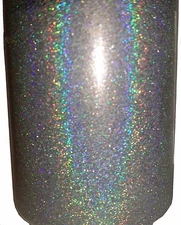 Silver Holographic .004 True Ultra Fine Nail Glitter Art Dust Powder DIY Polish!