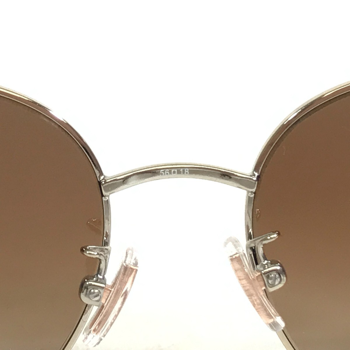 Coach HC7114 L1148 900574 Light Gold Frame Brown Gradient Lens Sunglasses w Case Coach L1148 HC7114 900574 Sunglasses Women main image 3