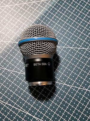 Shure RPW118 Beta 58A Dynamischer Wechselkopf für Slxd Slxd+ Qlxd Ad neuwertig