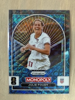 2025 Panini Prizm Monopoly Fifa World Cup 26 Blue Wave #93 Julie