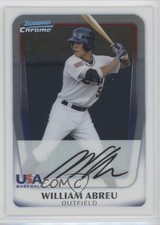 2011 Bowman Draft Chrome Prospects Willie Abreu William Abreu #BDPP91 x9h