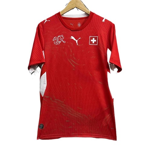 Size S-2XL Switzerland 2026 Home Soccer Jersey National Team Fan Shirt 