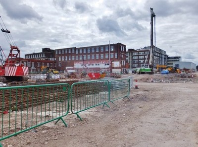 Photo A2 Dansom Lane, Kingston upon Hull Site works at Reckitt Benckiser c2016