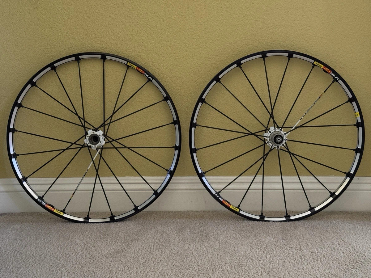 Raggi Mavic Crossone In Acciaio Per Ruote MTB 26", 27.5" E 29" - Colore Nero