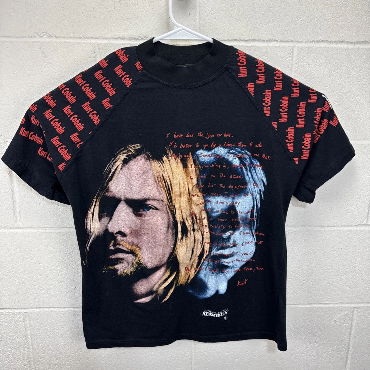 Preços baixos em Camisa Nirvana em Camisetas Vintage masculinas | eBay