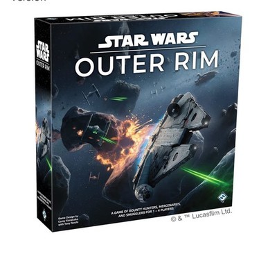 Star Wars Outer Rim Board Game And Expansions Unfinished Business And Hot Shots!