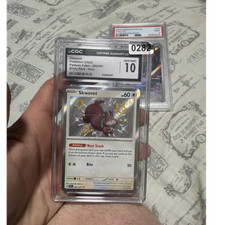 Pokémon TCG Skwovet & Yveltal Paldean Fates Graded Holo Lot - English 2024