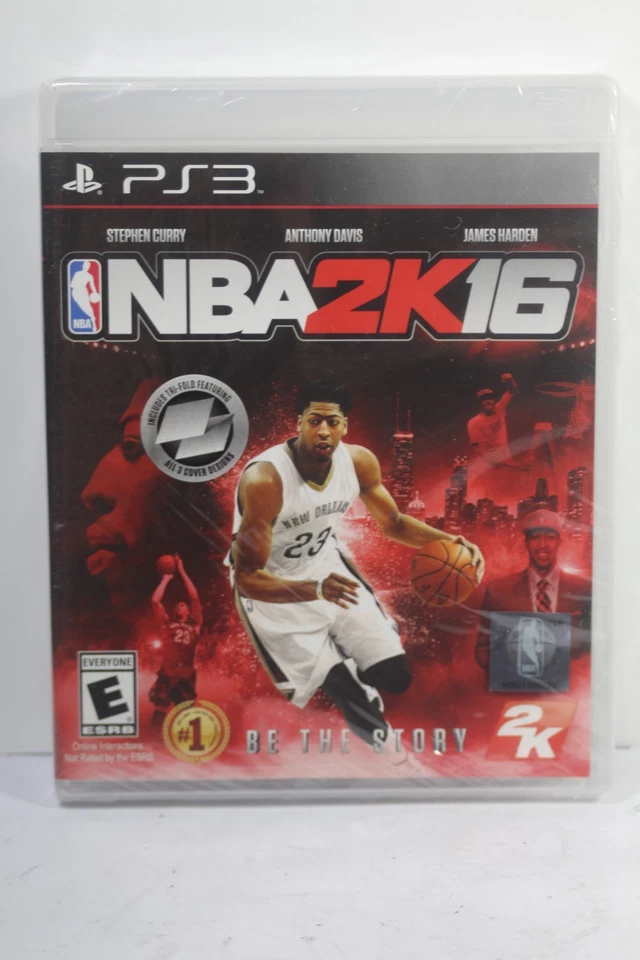 NEW IN SHRINK WRAP NBA 2K16 PS3 PlayStation 3 Steph Curry Anthony Davis J Harden - Image 2 of 4