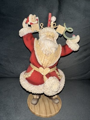 Enesco Heart Of Christmas  I Believe'' Santa by Karen Hahn 4038656  2014